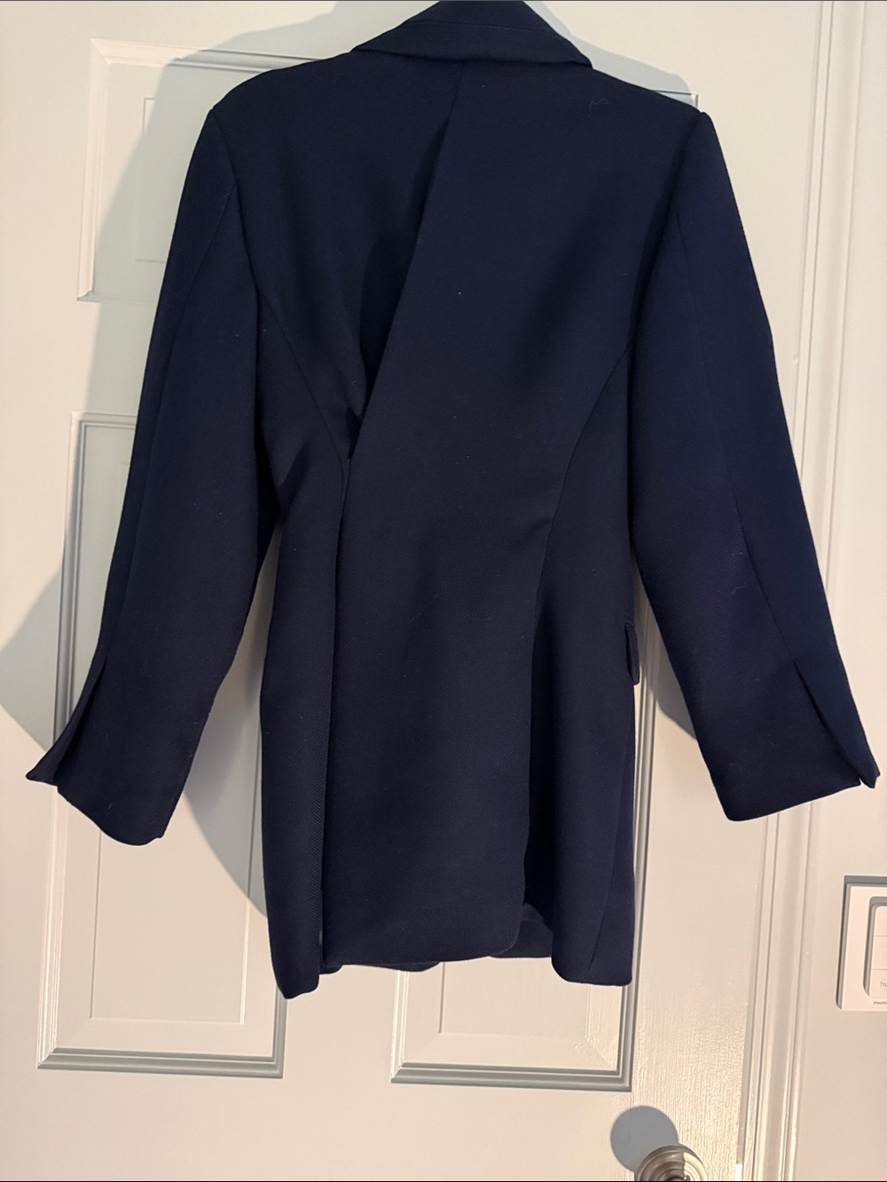 Jacquemus Dark Navy Tailored Single-Breasted Blazer - Picture 5 of 9
